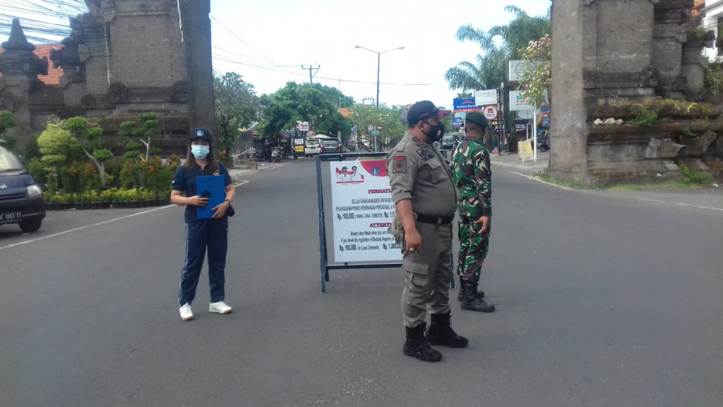 Kamis, 26 Agustus 2021 - Giat Penegakan Prokes untuk Pengendalian Penyebaran Covid-19